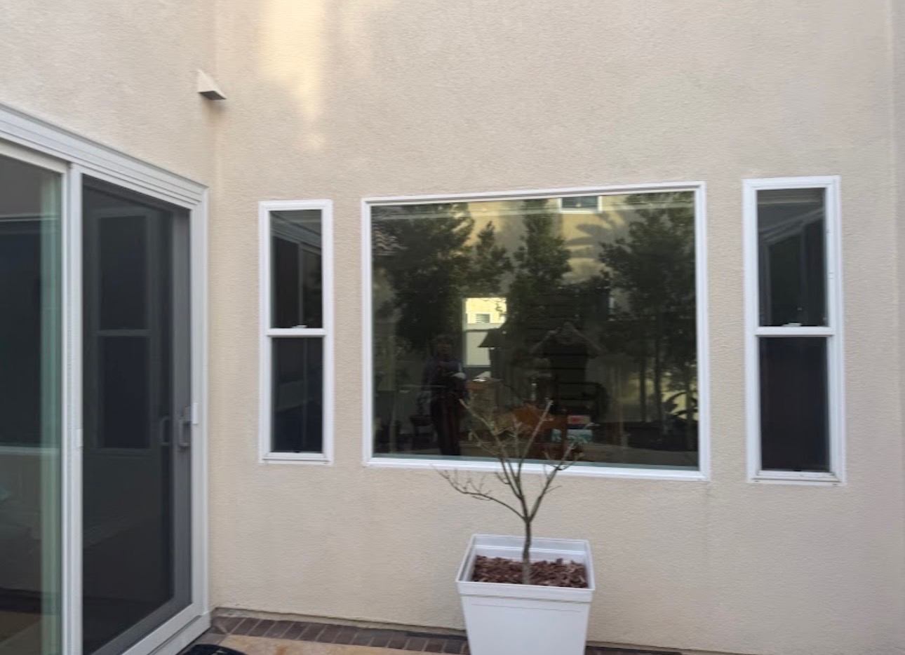 Modern stucco home